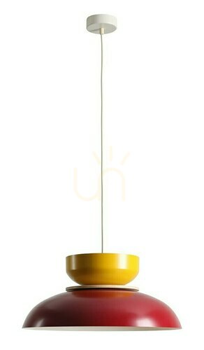 Sprawdź Lampa Wisząca Aldex Aldo Light Red Wine Mustard 47 cm 1152G15_14_J