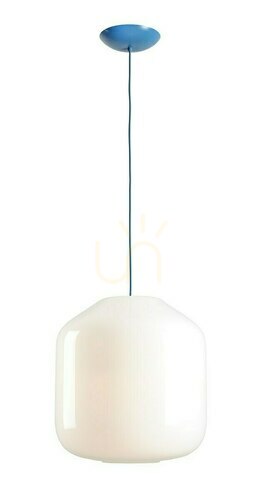 Sprawdź Lampa wisząca Aldex Flask Sapphire XL 40 cm, 3×E27, szkło opalowe 8500G31_XL