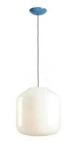 Lampa wisząca Aldex Flask Sapphire XL 40 cm, 3×E27, szkło opalowe 8500G31_XL small 0
