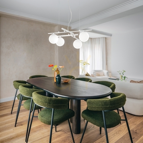 Sprawdź Lampa wisząca Ideallux Atlas 365091 czarna 4xG9 62 cm