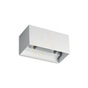 Kinkiet zewnętrzny Ideallux ATOM 366869 biały 25W IP54 4000K 20 cm small 0