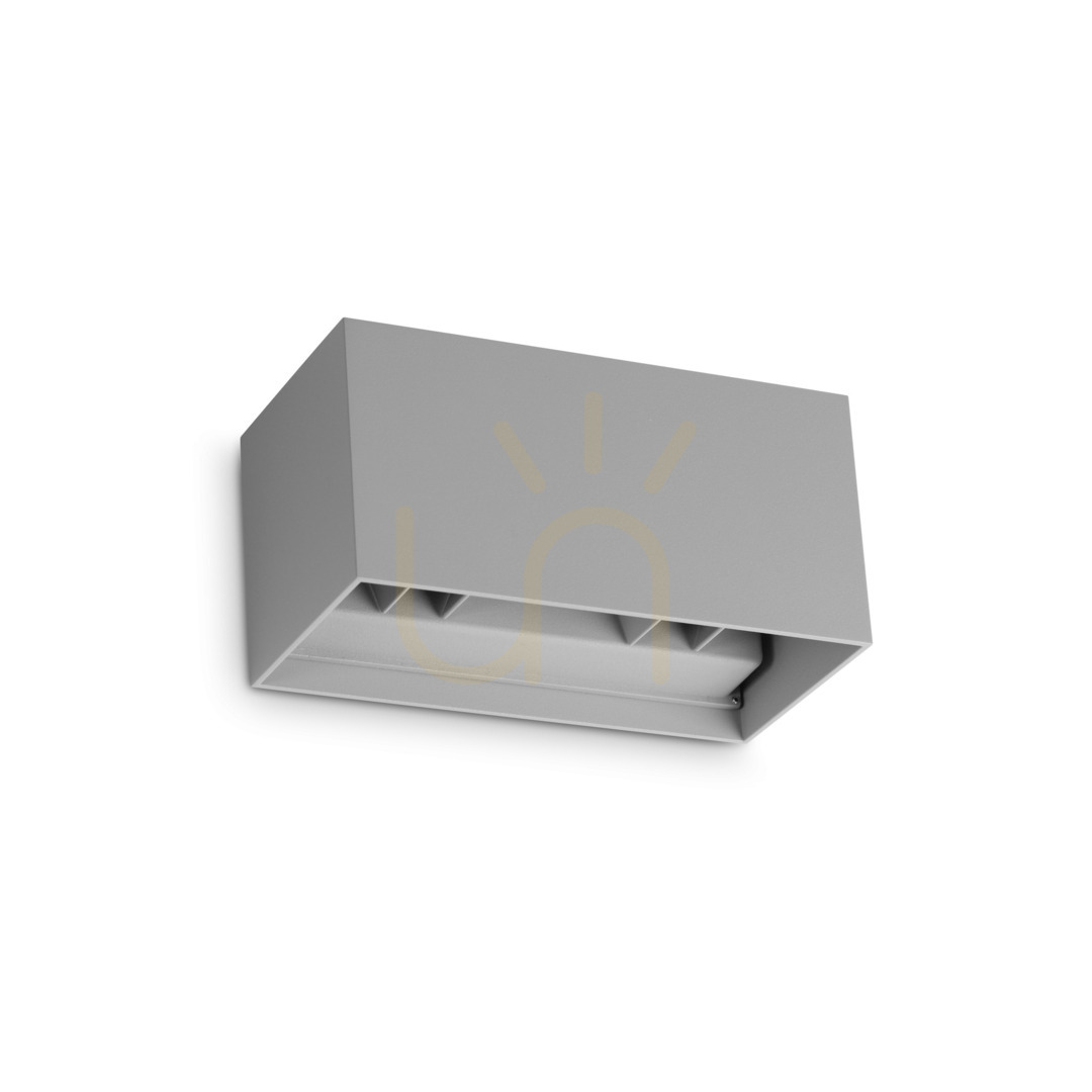 Sprawdź Kinkiet zewnętrzny Ideallux ATOM 366890 antracyt 25W LED IP54 4000K 20 cm Kinkiet zewnętrzny Ideallux ATOM 366890 antracyt 25W LED IP54 4000K 20 cm