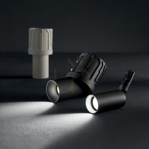 Oprawa wpuszczana Ideallux BEYOND 355979 czarna 10W fi 6,1 cm small 3