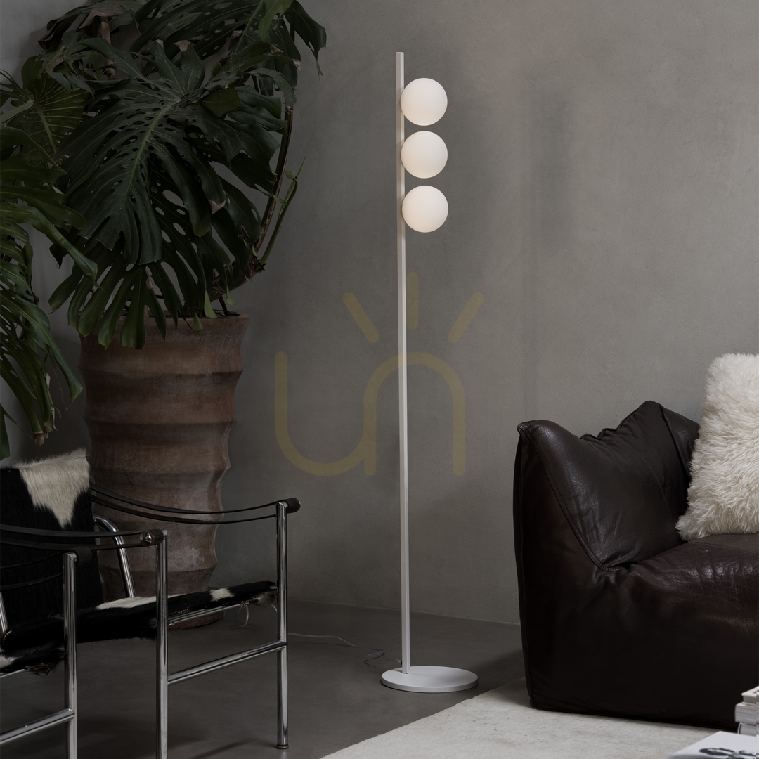 Zobacz Lampa stojąca Ideallux Binomio 369327 czarna 3xG9 160,9 cm Lampa stojąca Ideallux Binomio 369327 czarna 3xG9 160,9 cm