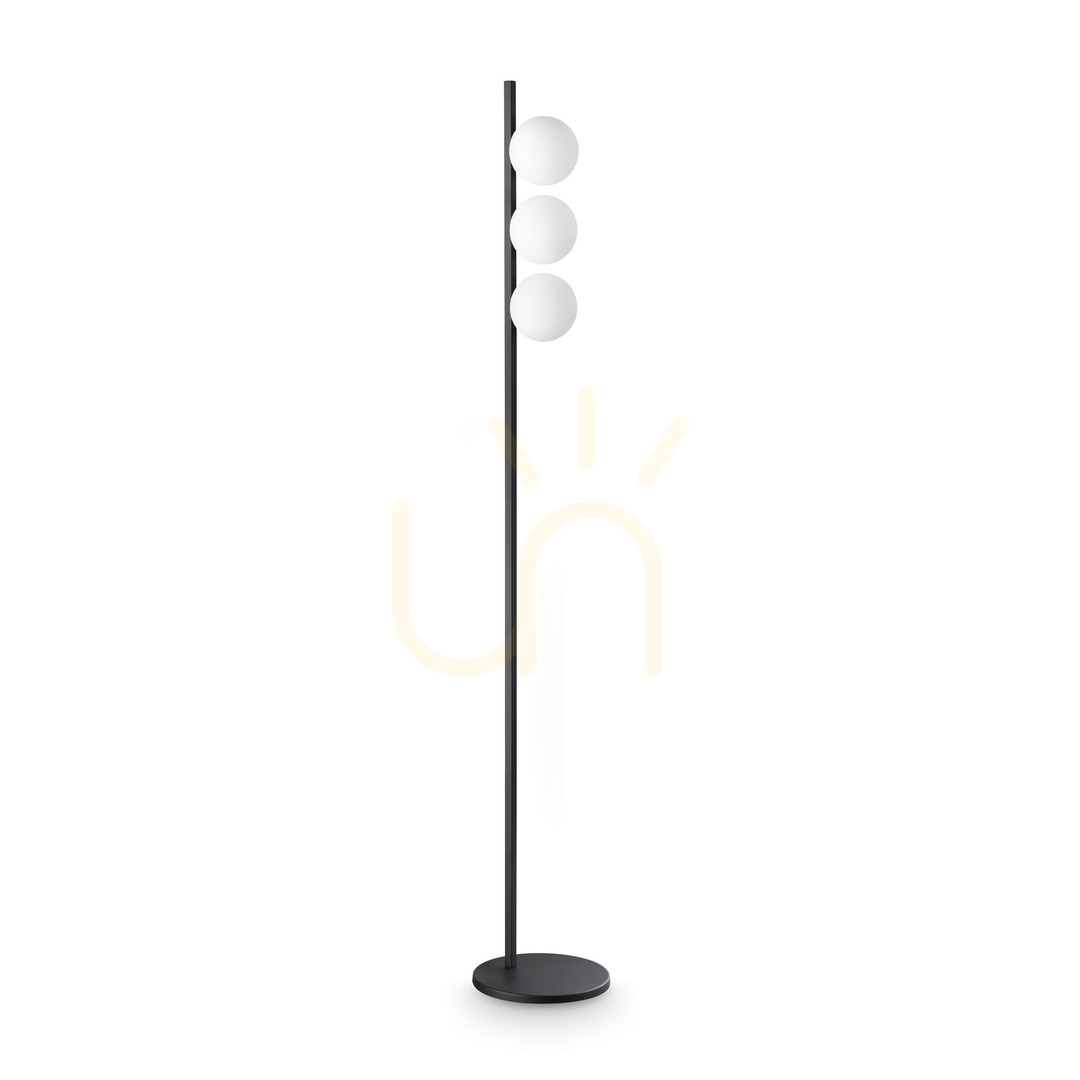 Sprawdź Lampa stojąca Ideallux Binomio 369327 czarna 3xG9 160,9 cm Lampa stojąca Ideallux Binomio 369327 czarna 3xG9 160,9 cm