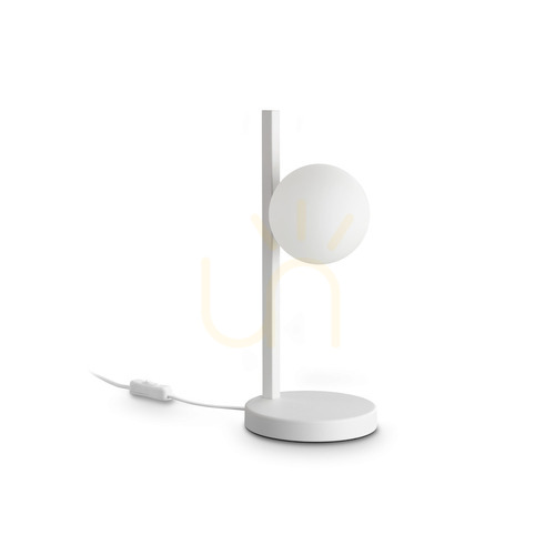 Sprawdź Lampa stołowa Ideallux Binomio 353203 biała G9 1x4W 16 cm