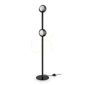 Lampa stojąca Ideallux Bloom 362861 czarna LED 11W 2-punktowa 169,5 cm small 0