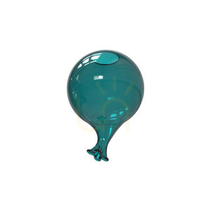 Wazon szklany zielony Ideallux CLOWN 352619 15 cm 0 Wazon szklany zielony Ideallux CLOWN 352619 15 cm small 0