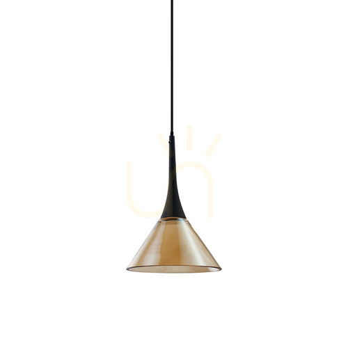 Sprawdź Lampa wisząca Ideallux Cocktail 353623 bursztynowa LED 7W 15 cm