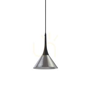 Lampa wisząca Ideallux Cocktail 353630 LED 7W dymione szkło 15 cm small 0