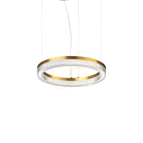 Sprawdź Lampa wisząca Ideallux CROWN 364964 LED 21W mosiądz szkło 40 cm