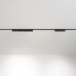 Lampa do szynoprzewodów Ideallux Deva 369938 czarna LED 10W 4000K 24,1 cm small 1