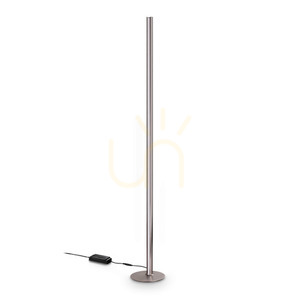 Lampa stojąca Ideallux DORICA 366210 LED 50W szara 190 cm small 0
