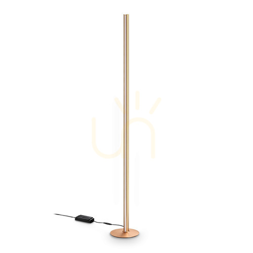 Sprawdź Lampa stojąca Ideallux Dorica 366159 LED 50W miedziana 190 cm