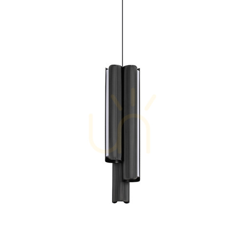 Sprawdź Lampa wisząca 3-punktowa Ideallux Dorica 366487 LED 27W czarna 9,5 cm