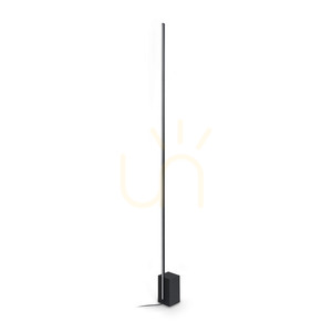Lampa stojąca Ideallux ESSENCE 371771 czarna LED 24W 3000K 160,5 cm small 0