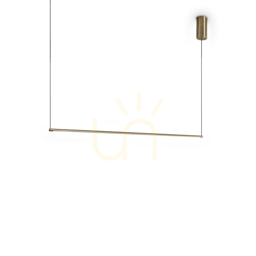 Sprawdź Lampa wisząca Ideallux Essence 371795 LED 19W 115 cm mosiądz 3000K