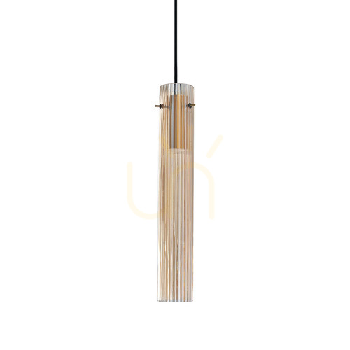 Sprawdź Lampa wisząca Ideallux FLAM 353890 LED 10W mosiądz szkło 6,6 cm