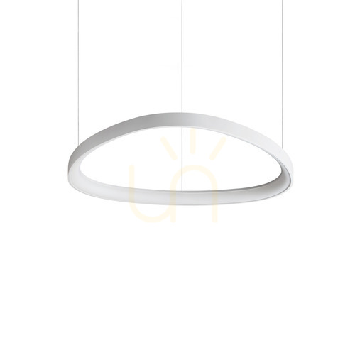 Sprawdź Lampa wisząca Ideallux Gemini 372150 biała LED 47W 4000K 61 cm