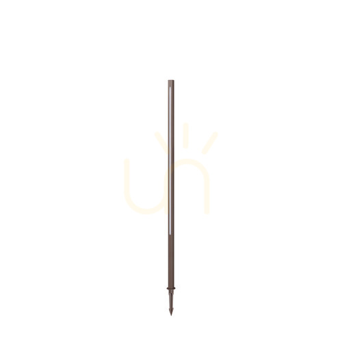Sprawdź Lampa zewnętrzna stojąca Ideallux JEDI 372280 brązowa 19W IP65 120,5 cm
