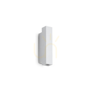 Kinkiet ścienny Ideallux LOOK 370699 biały LED 9W 3000K 2-punktowy small 0