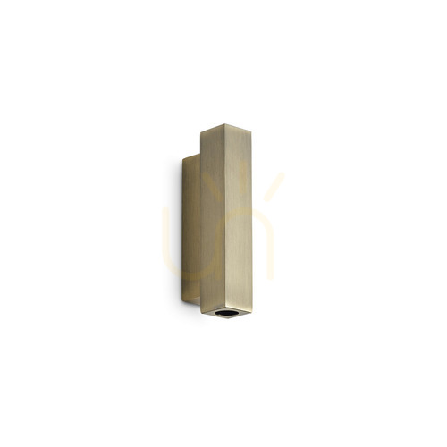 Sprawdź Kinkiet LED Ideallux LOOK 370712 mosiądz 2x9W 3000K szkło metalowe