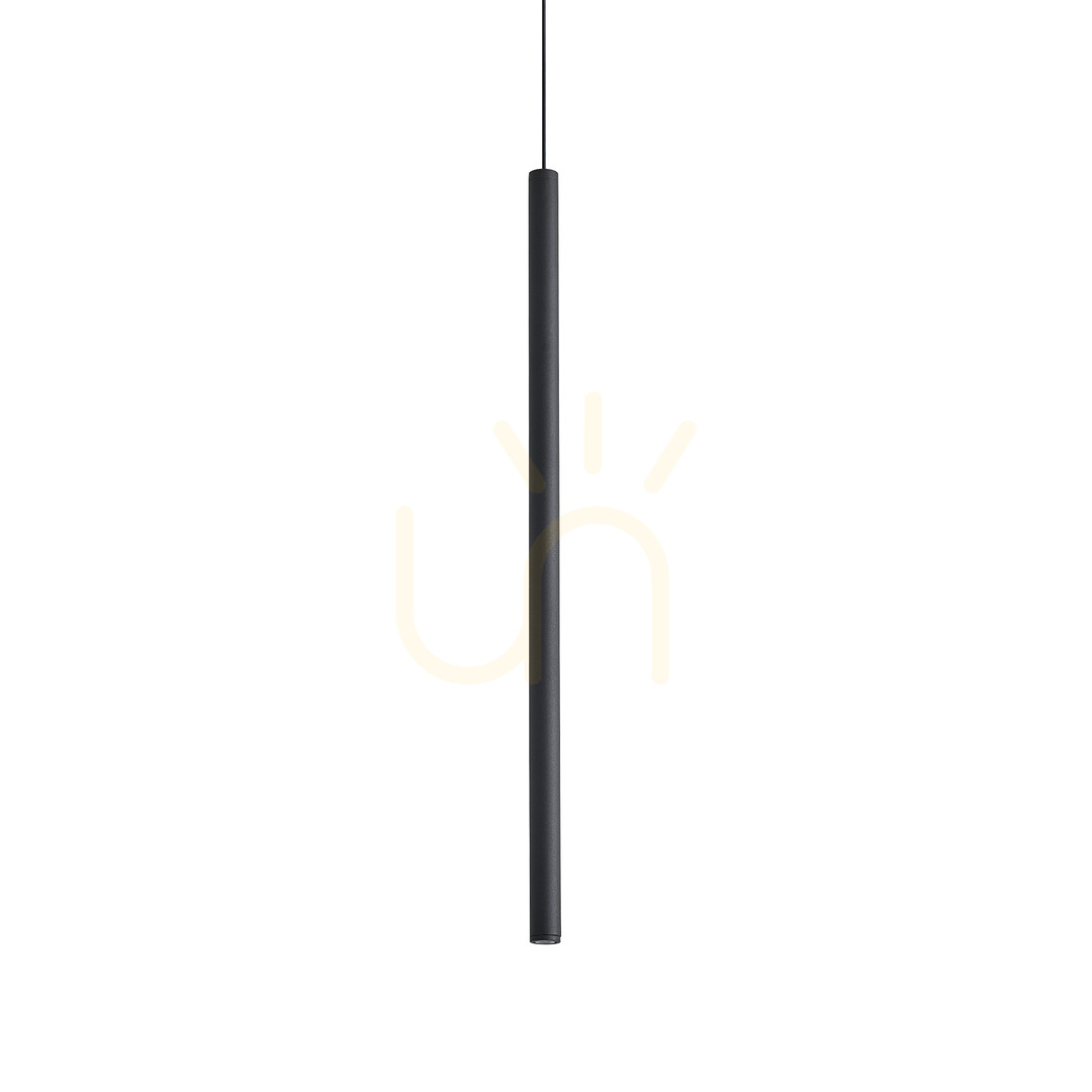 Sprawdź Lampa wisząca Ideallux LOOK 351636 czarna LED 3,5W 3000K 8 cm Lampa wisząca Ideallux LOOK 351636 czarna LED 3,5W 3000K 8 cm