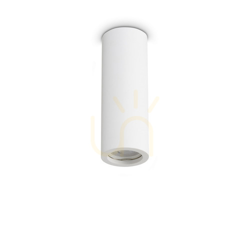 Sprawdź Plafon sufitowy Ideallux LOOK 355740 GU10 1x28W gipsowy 7x20 cm