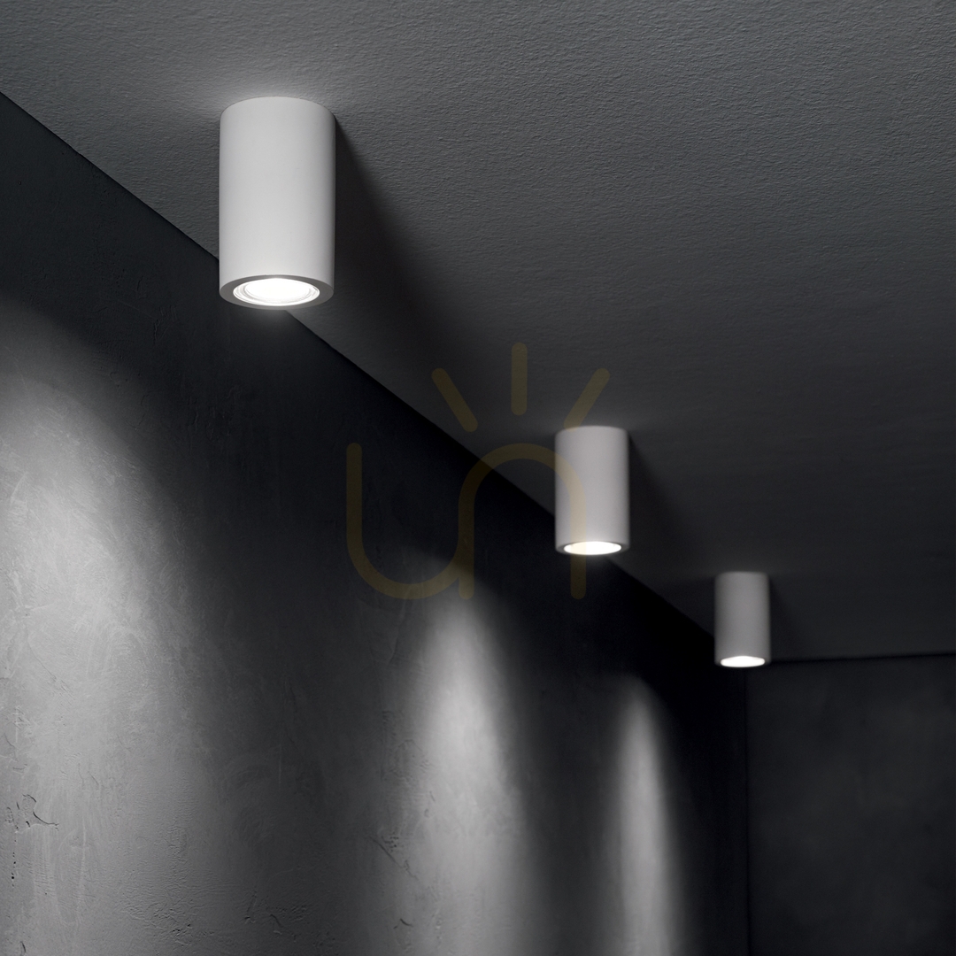 Zobacz Lampa wisząca Ideallux Look 371436 GU10 1x28W gipsowa Ø7x40 cm Lampa wisząca Ideallux Look 371436 GU10 1x28W gipsowa Ø7x40 cm