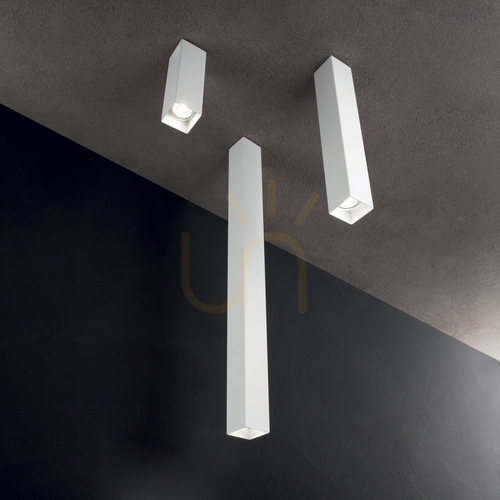 Sprawdź Plafon Ideallux LOOK 367552 biały GU10 1x28W 6 cm