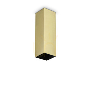 Plafon Ideallux LOOK 371504 mosiądz GU10 1x28W 6x20 cm small 0