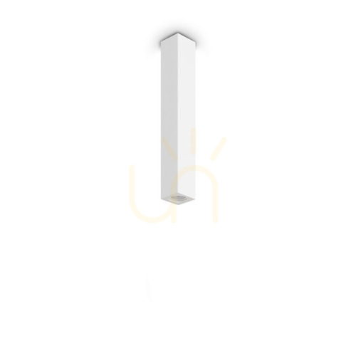 Sprawdź Plafon natynkowy Ideallux LOOK 355771 GU10 1x28W 7x40 cm gipsowy