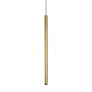 Lampa wisząca Ideallux LOOK 371559 mosiądz GU10 1x28W fi 4 cm small 0