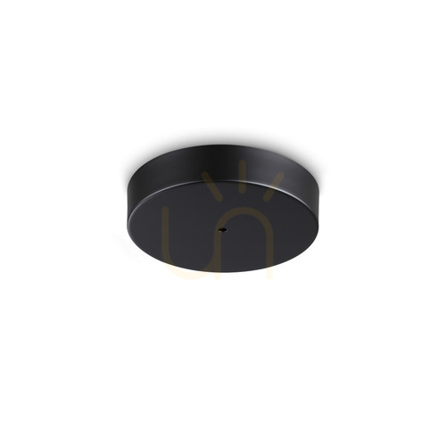 Sprawdź Maskownica sufitowa Ideallux MAPA 368757 czarna 22 cm