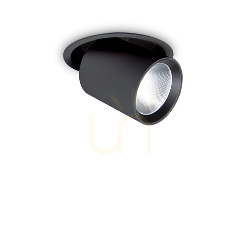 Sprawdź Oprawa wpuszczana Ideallux NOVA 370187 czarna 20W 4000K Ø15,4 cm