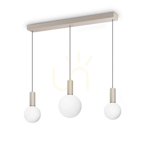 Sprawdź Lampa wisząca Ideallux ODEON 349213 biała LED 20W 3-punktowa 85 cm