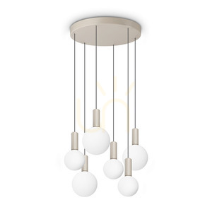 Lampa wisząca Ideallux ODEON 349237 LED 39W biała 57 cm 0 Lampa wisząca Ideallux ODEON 349237 LED 39W biała 57 cm small 0