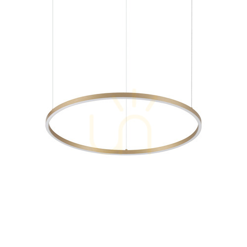 Sprawdź Lampa wisząca Ideallux Oracle Slim 370446 mosiądz 37W LED 3000K 70 cm