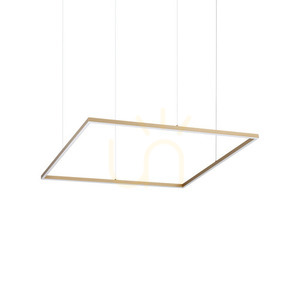 Lampa wisząca Ideallux Oracle Slim 370538 mosiężna LED 53W 90 cm 3000K 0 Lampa wisząca Ideallux Oracle Slim 370538 mosiężna LED 53W 90 cm 3000K small 0
