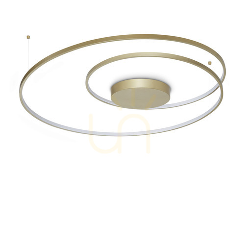 Sprawdź Plafon Ideallux OZ 365022 mosiądz LED 3000K 100 cm