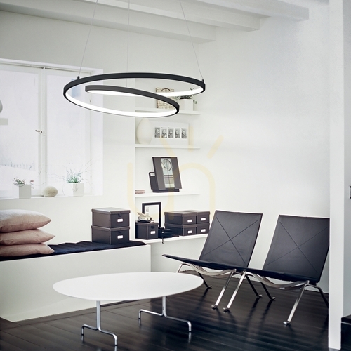 Sprawdź Lampa wisząca Ideallux OZ 364896 czarna LED 3000K 100 cm