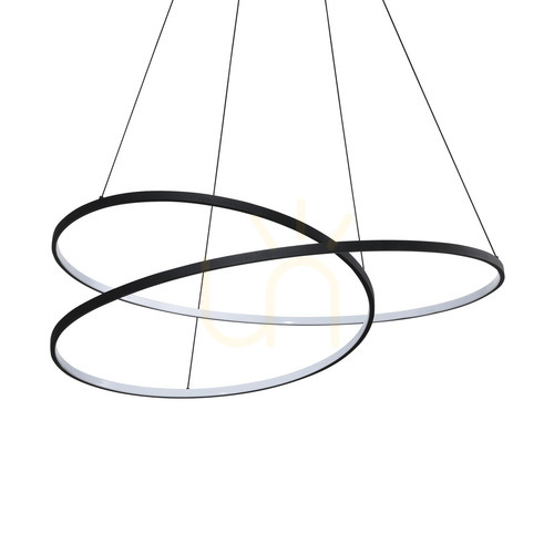 Sprawdź Lampa wisząca Ideallux OZ 364896 czarna LED 3000K 100 cm