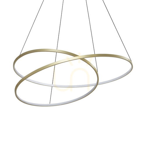 Sprawdź Lampa wisząca Ideallux OZ 364926 mosiądz LED 3000K 100 cm