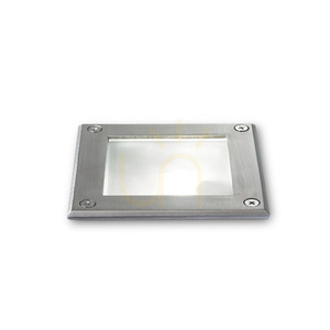 Oprawa wpuszczana najazdowa Ideallux PARK 351797 srebrna GU10 IP67 10,5 cm small 0