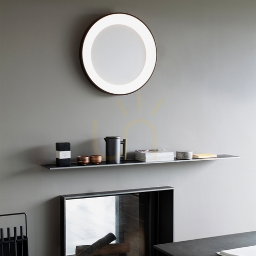 Sprawdź Plafon LED Ideallux Planet 370606 mosiężny 30 cm 15W czarny podsufitka