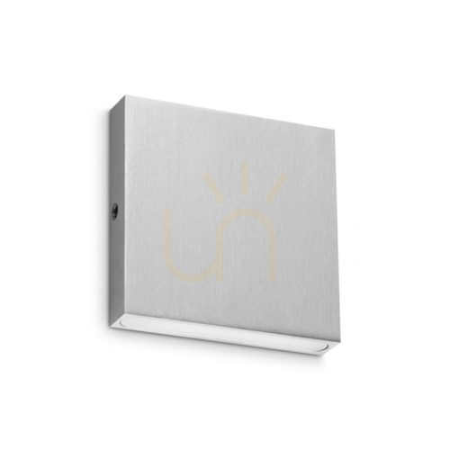 Sprawdź Kinkiet zewnętrzny Ideallux POST-IT 335865 LED 3W IP65 srebrny 8 cm