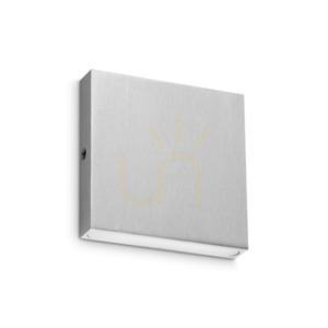 Kinkiet zewnętrzny Ideallux POST-IT 335865 LED 3W IP65 srebrny 8 cm small 0