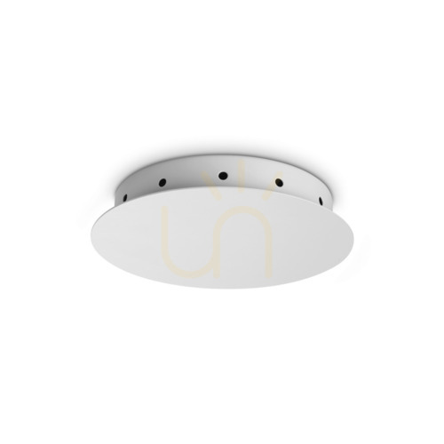 Sprawdź Rozeta sufitowa Ideallux Rosone 370729 biała 18 cm aluminiowa