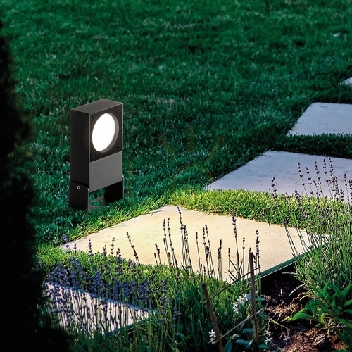 Sprawdź Lampa zewnętrzna stojąca Ideallux Sirio 369884 brązowa GX53 IP65 30 cm