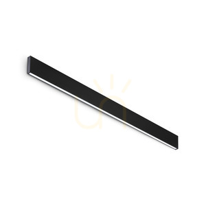 Belka oświetleniowa szynowa Ideallux STEEL 368894 czarna LED 29W 4000K 120,3 cm small 0